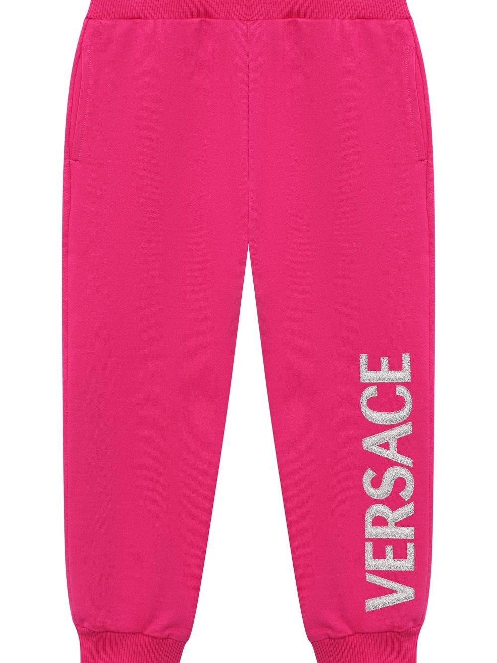 Versace Bright Pink Logo Joggers